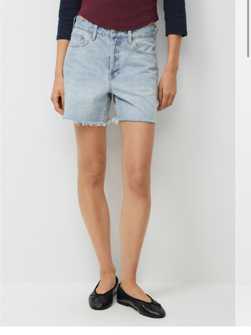 Aritzia Denim Forum Shorts